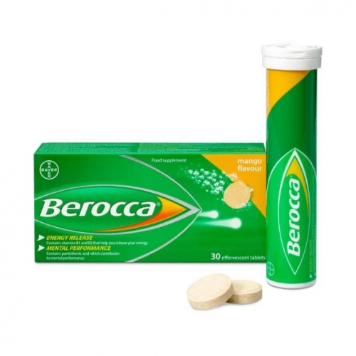 Berocca Effervescent Tablets Mango